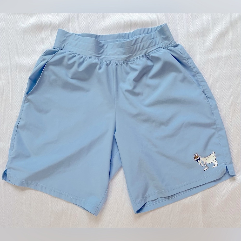 GOAT USA Men’s OG Performance Shorts Blue Size Small